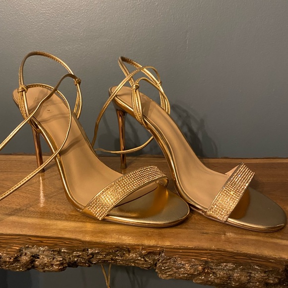 Castledene Rose Gold Heels - Picture 6 of 9